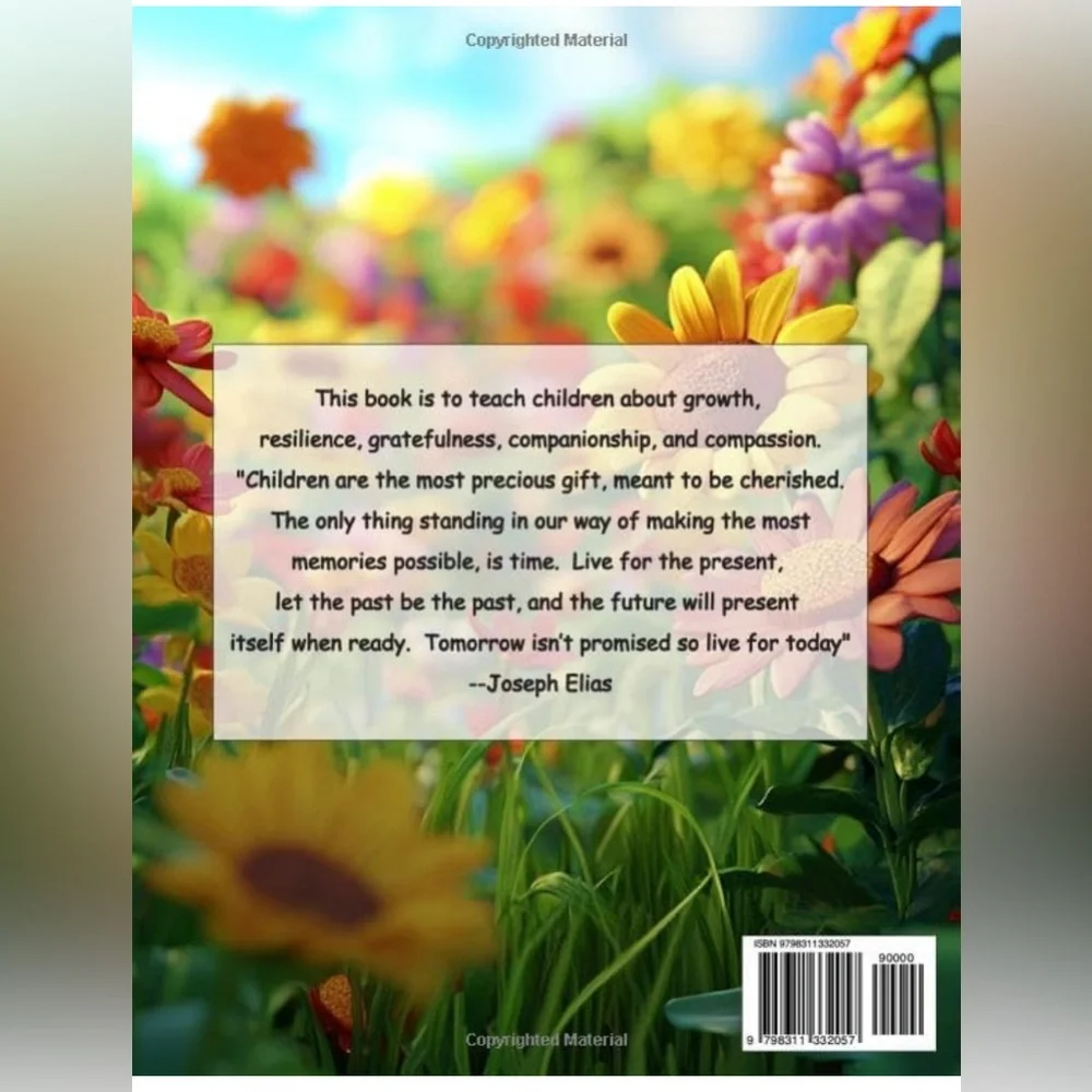 A walk in the garden 24 pages NEW featuring moose the Frenchie